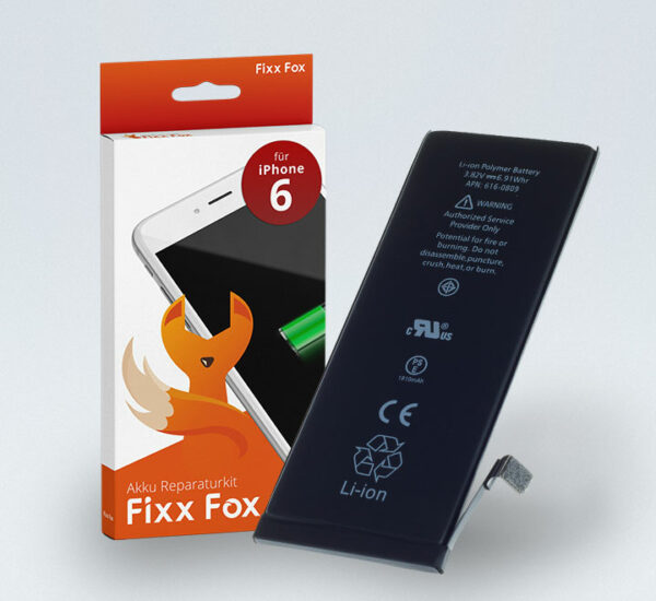 Fixx Fox Akku Reparaturkit für iPhone 6