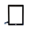 Digitizer/Glas für Apple iPad 2 (Schwarz, Copy, mit Kleber)