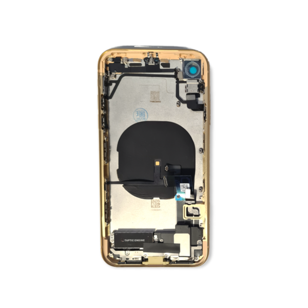 Gehäuse für Apple iPhone XR (Gelb, Copy, mit kleinteile/voll ausgestattet) – Bild 2