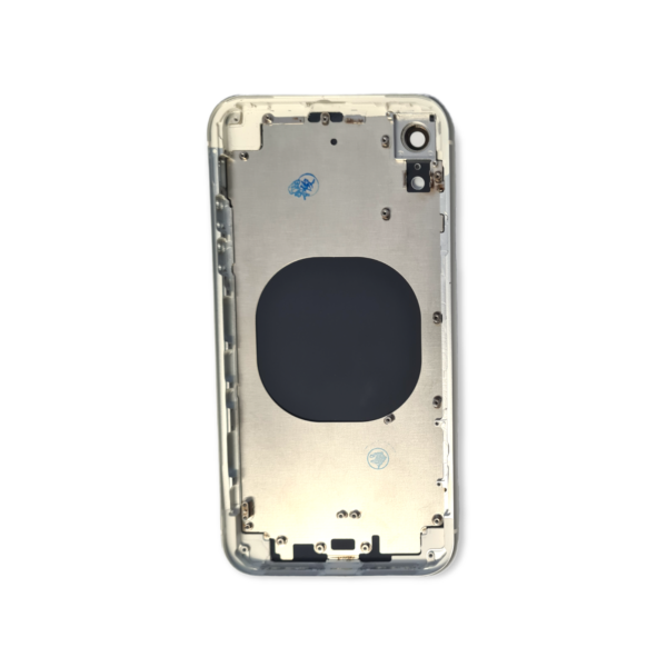 Gehäuse für Apple iPhone XR (Silber, Copy, ohne kleinteile) – Bild 2
