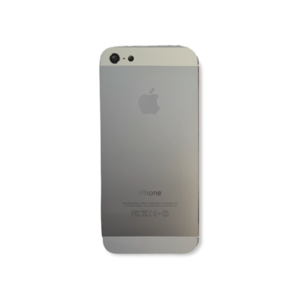 Gehäuse für Apple iPhone 5 (Silber, Copy, mit kleinteile/Unbestückt)