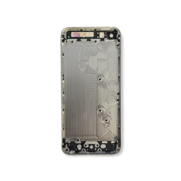 Gehäuse für Apple iPhone 5 (Silber, Copy, mit kleinteile/Unbestückt) – Bild 2