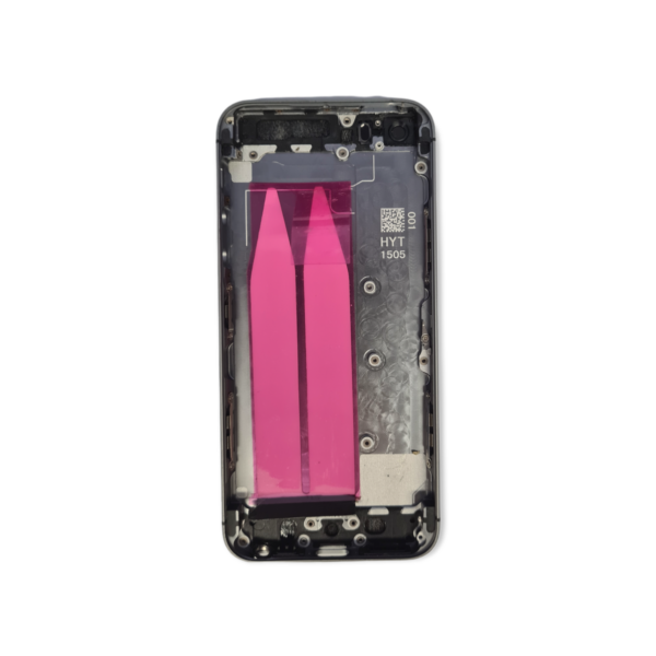 Gehäuse für Apple iPhone 5S (Schwarz, Copy, ohne kleinteile/Unbestückt) – Bild 2