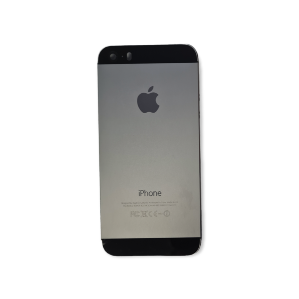 Gehäuse für Apple iPhone 5S (Schwarz, Copy, ohne kleinteile/Unbestückt)