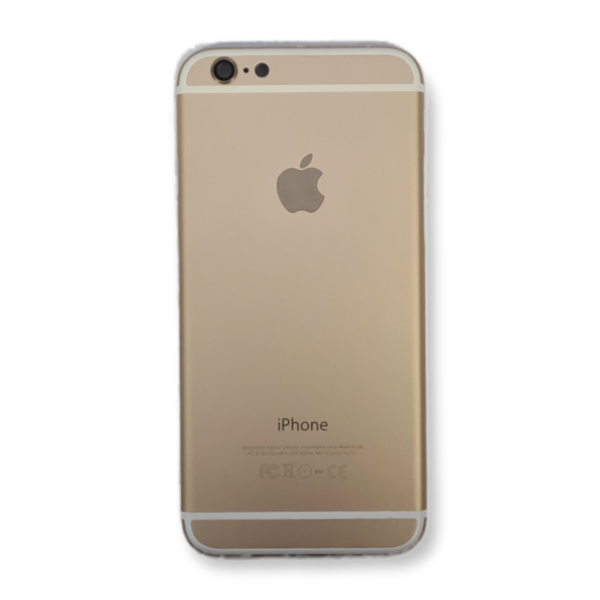 Gehäuse für Apple iPhone 6 (Gold, Copy, ohne kleinteile/Unbestückt)