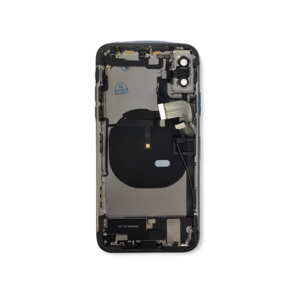 Gehäuse für Apple iPhone XS (Schwarz, Original) – Bild 2