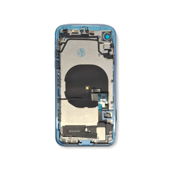 Gehäuse für Apple iPhone XR (Blau, Copy, mit kleinteile/voll ausgestattet) – Bild 2