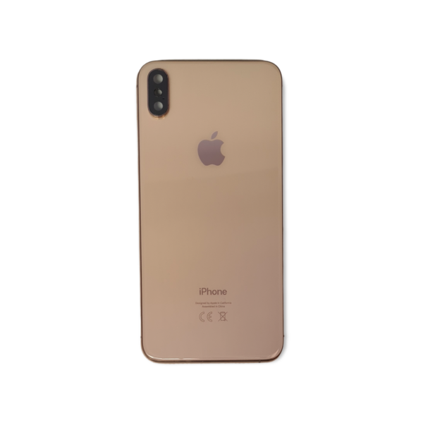 Gehäuse für Apple iPhone XS Max (Gold, Copy, mit kleinteile/voll ausgestattet)