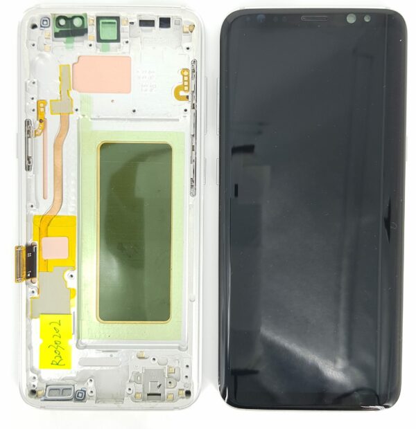 Displayeinheit für Samsung Galaxy S8 (Silber, Original)