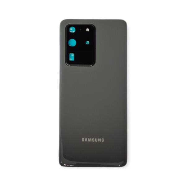 Rückseite für Samsung Galaxy S20 Ultra/Galaxy S20 Ultra 5G (Cosmic Grey, mit Kleber)