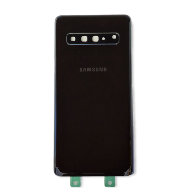 Rückseite für Samsung Galaxy S10 5G (Schwarz, Original, mit Kleber)
