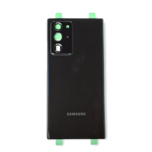 Rückseite für Samsung Galaxy Note20 Ultra/Galaxy Note20 Ultra 5G (Schwarz, Original, mit Kleber)