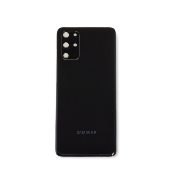 Rückseite für Samsung Galaxy S20+ Plus 5G/Galaxy S20+ Plus (Cosmic Black, Original, mit Kleber)
