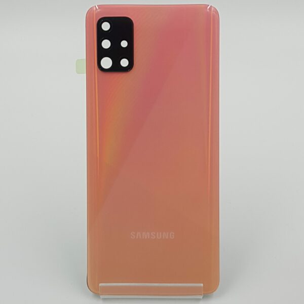 Rückseite für Samsung Galaxy A51/Galaxy A51 5G (Pink, mit Kleber)