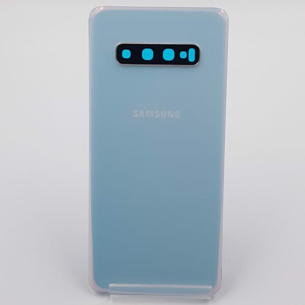 Rückseite für Samsung Galaxy S10+ (Prism White, mit Kleber)