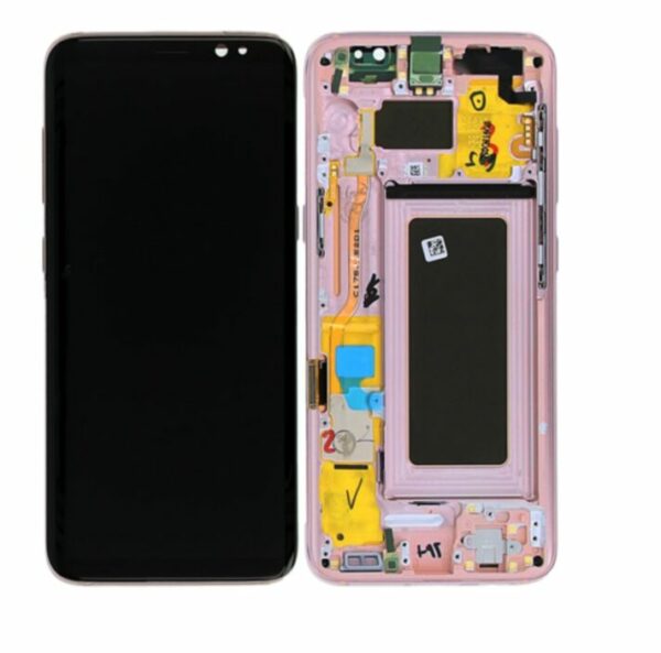 Displayeinheit für Samsung Galaxy S8+ (Rose Pink, Original)