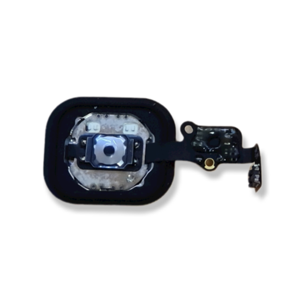 Homebutton für Apple iPhone 6 (Silber, Original (Gebraucht)) – Bild 2