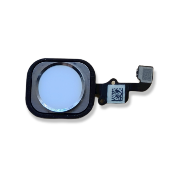 Homebutton für Apple iPhone 6 (Silber, Original (Gebraucht))