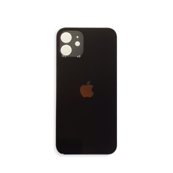Rückseite für Apple iPhone 12 mini (Schwarz)