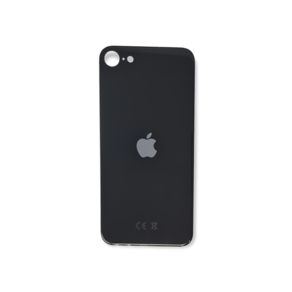 Rückseite für Apple iPhone SE 2. Generation (Schwarz)