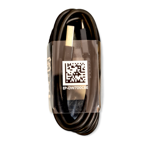 Ladekabel (USB Typ-A Male/USB Typ-C Male, Schwarz)