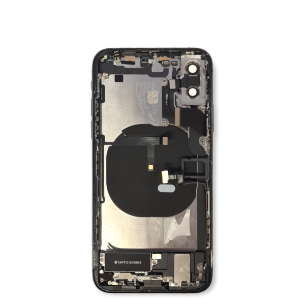 Gehäuse für Apple iPhone XS (Schwarz, Original) – Bild 2