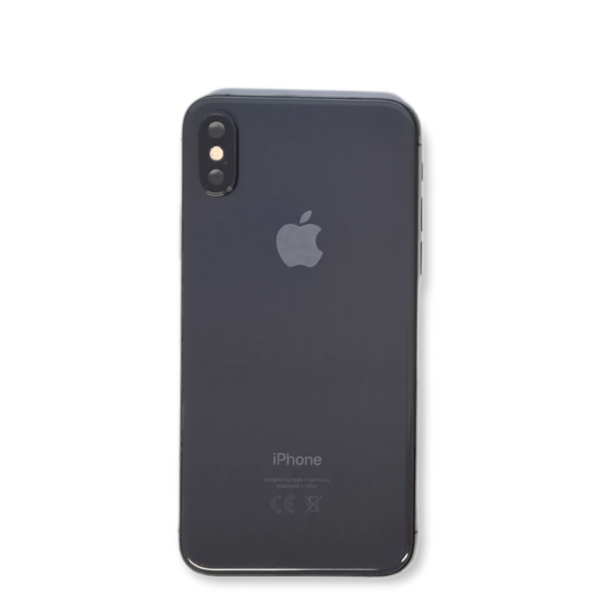 Gehäuse für Apple iPhone XS (Schwarz, Original)