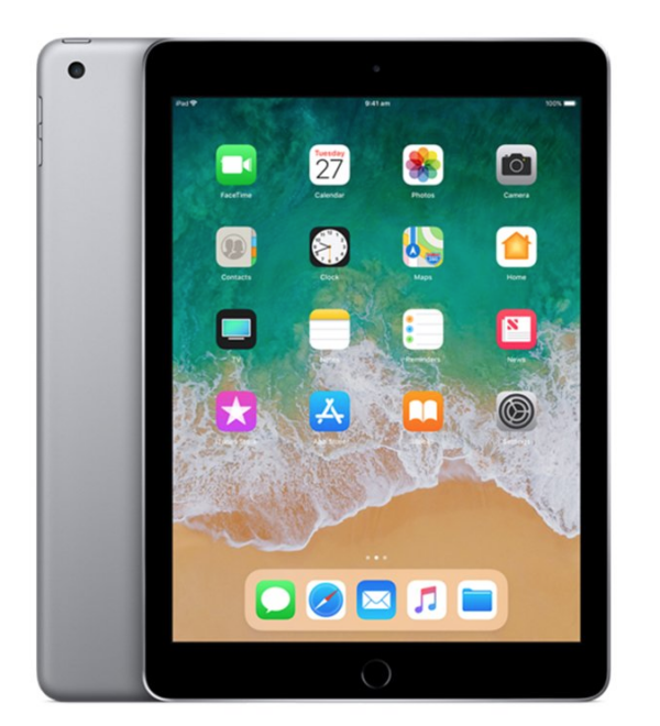Apple iPad 6 (2018) — Space Gray, 128 GB (Refurbished, Zustand sehr gut)