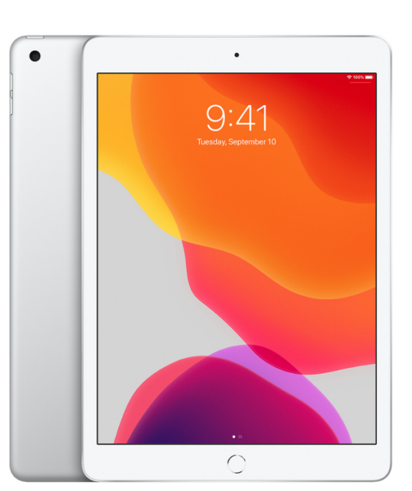 Apple iPad 7 (2019) — Silber, 32 GB (Refurbished, Zustand gut)