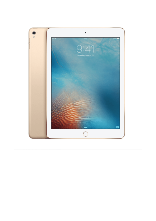 Apple iPad Pro 9.7″ (2016) — Gold, 32 GB (Refurbished, Zustand sehr gut)
