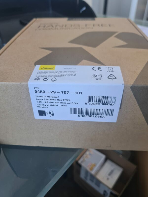 Jabra Pro 9450 Duo EMEA Wireless-DECT-Headset – Bild 3