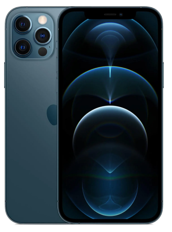Apple iPhone 12 Pro Max — Pazifikblau, 128 GB (Refurbished, Zustand sehr gut)