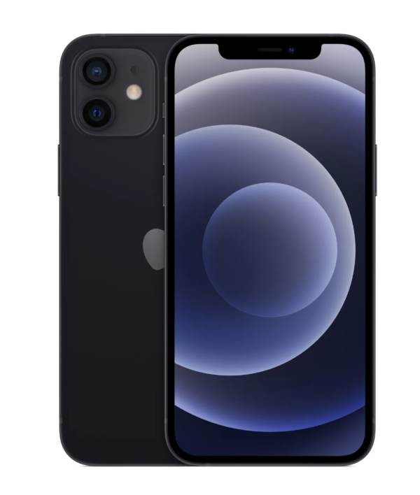 Apple iPhone 12 — Schwarz, 64 GB (Refurbished, Zustand sehr gut)