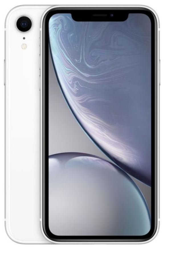 Apple iPhone XR — Weiss, 128 GB (Refurbished, Zustand sehr gut)