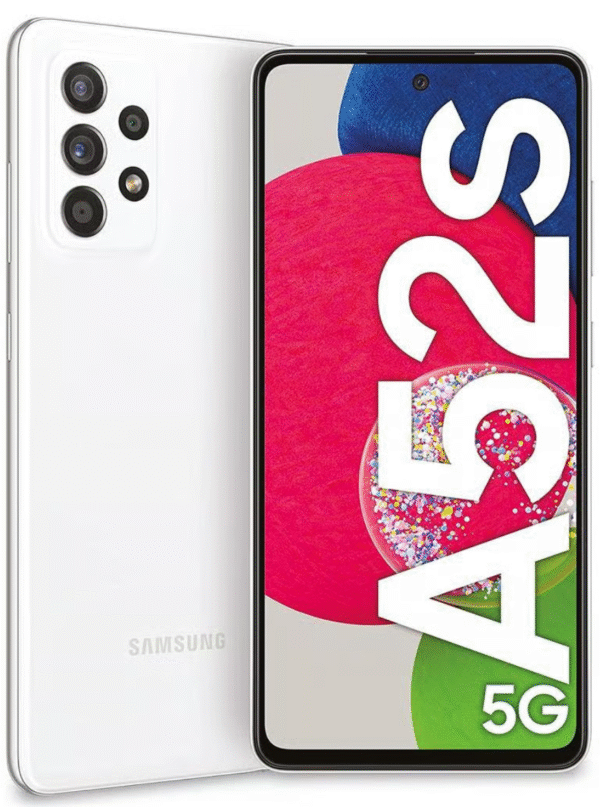 Samsung Galaxy A52s 5G — weiß, 128 GB (Refurbished, Zustand sehr gut)