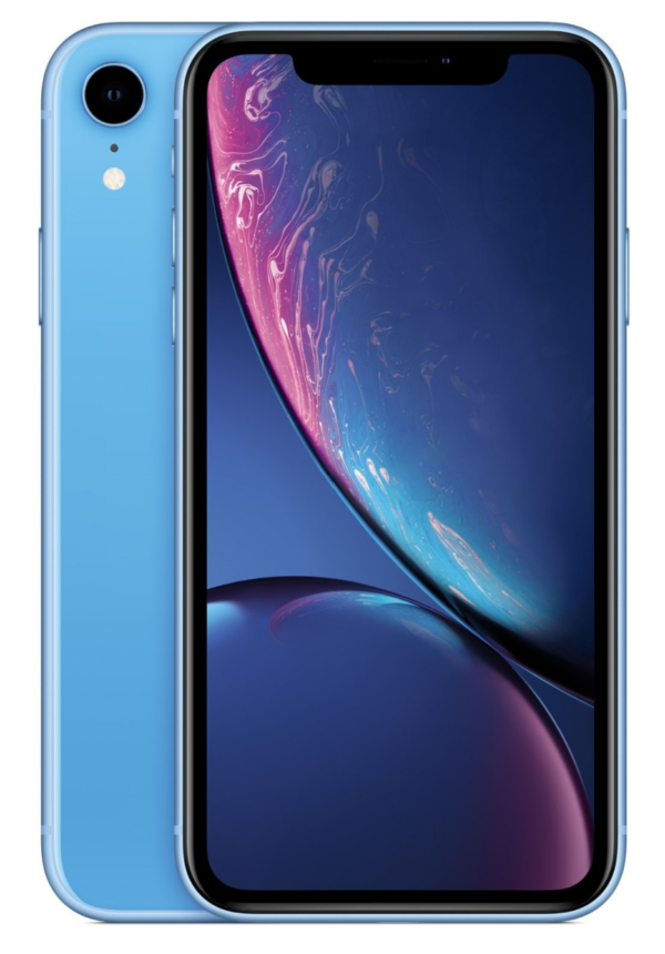 Apple iPhone XR — Blau, 128 GB (Refurbished, Zustand akzeptabel)
