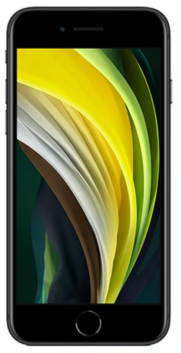 Apple iPhone SE 2. Generation — Schwarz, 128 GB (Refurbished, Zustand gut)