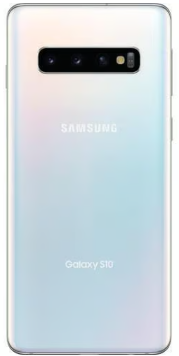 Samsung Galaxy S10 — Weiss, 128 GB (Refurbished, Zustand gut)