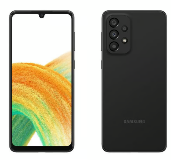 Samsung Galaxy A33 5G — Schwarz, 128 GB (Refurbished, Zustand gut)