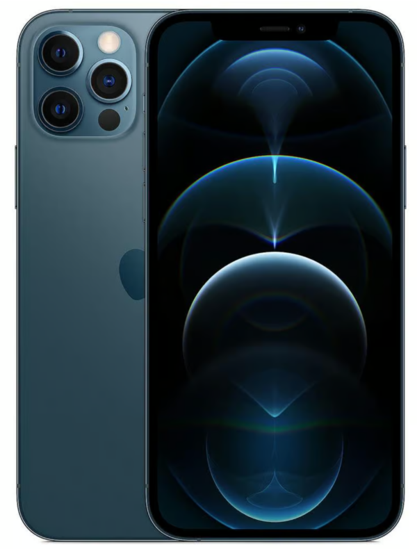 Apple iPhone 12 Pro — Pazifikblau, 256 GB (Refurbished, Zustand gut)