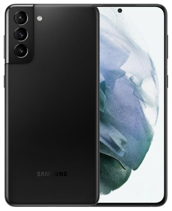 Samsung Galaxy S21+ 5G — Schwarz, 256 GB (Refurbished, Zustand gut)