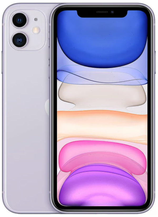 Apple iPhone 11 — Violett, 64 GB (Refurbished, Zustand sehr gut)