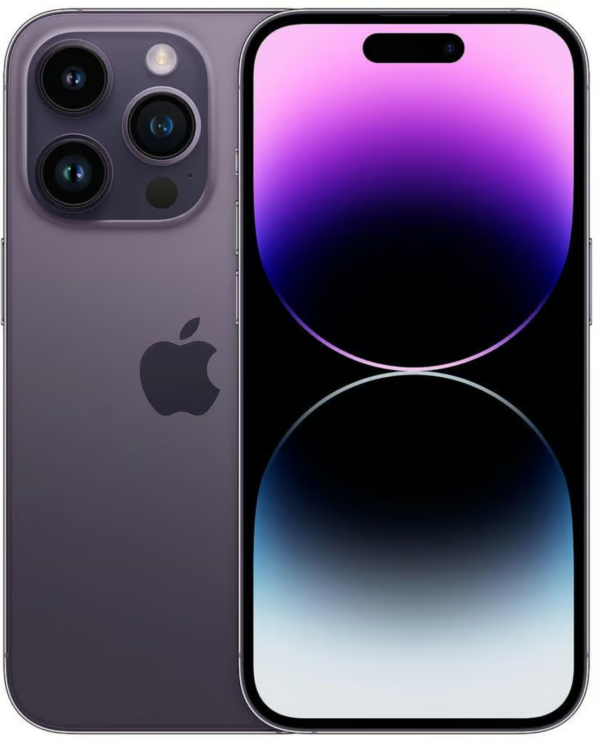 Apple iPhone 14 Pro — Dunke lila, 128 GB (wie neu)