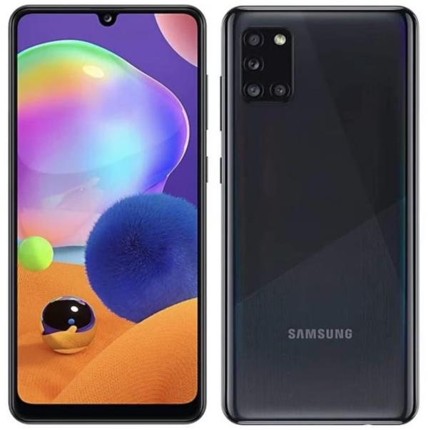 Samsung Galaxy A31 — Schwarz, 64 GB (Refurbished, Zustand gut)