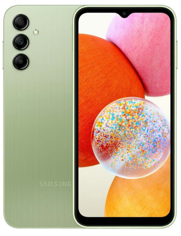 Samsung Galaxy A14 — Grün, 128 GB (Refurbished, Zustand gut)
