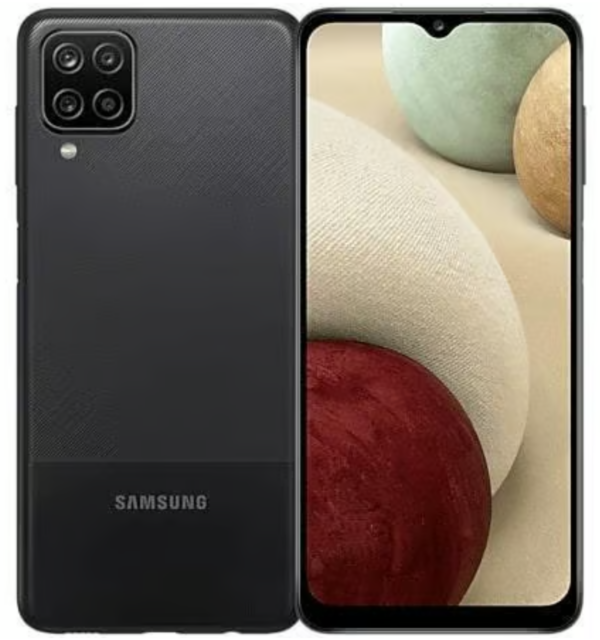 Samsung Galaxy A12 — Schwarz, 64 GB (Refurbished, Zustand gut)