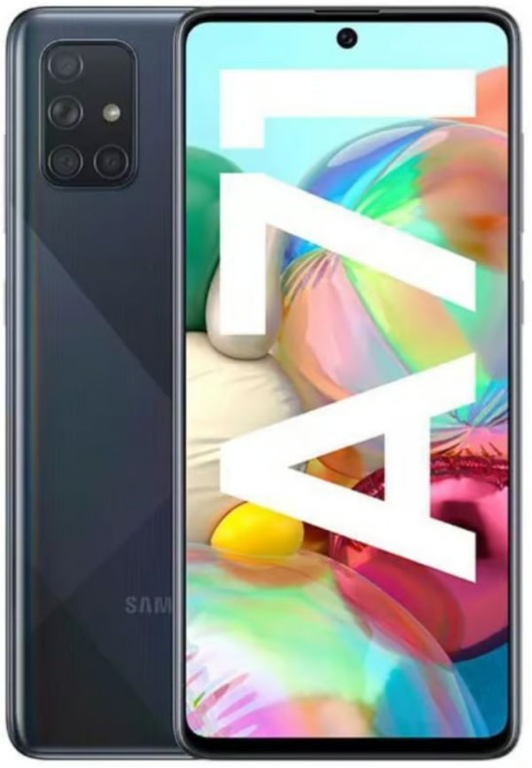 Samsung Galaxy A71 — Schwarz, 128 GB (Refurbished, Zustand sehr gut)
