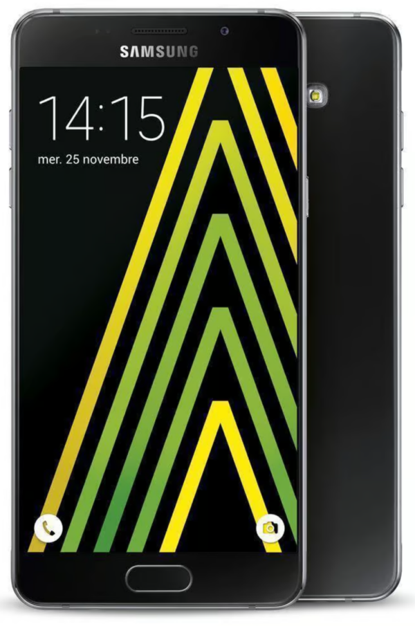 Samsung Galaxy A5 (2016) — Schwarz, 16 GB (Refurbished, Zustand gut)