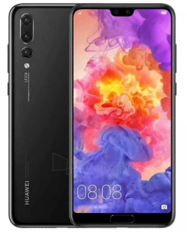 Huawei P20 — Schwarz, 128 GB (Refurbished, Zustand gut)