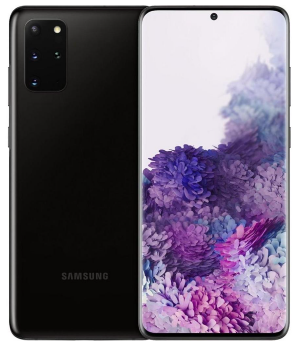 Samsung Galaxy S20+ Plus — Schwarz, 128 GB (Refurbished, Zustand gut)